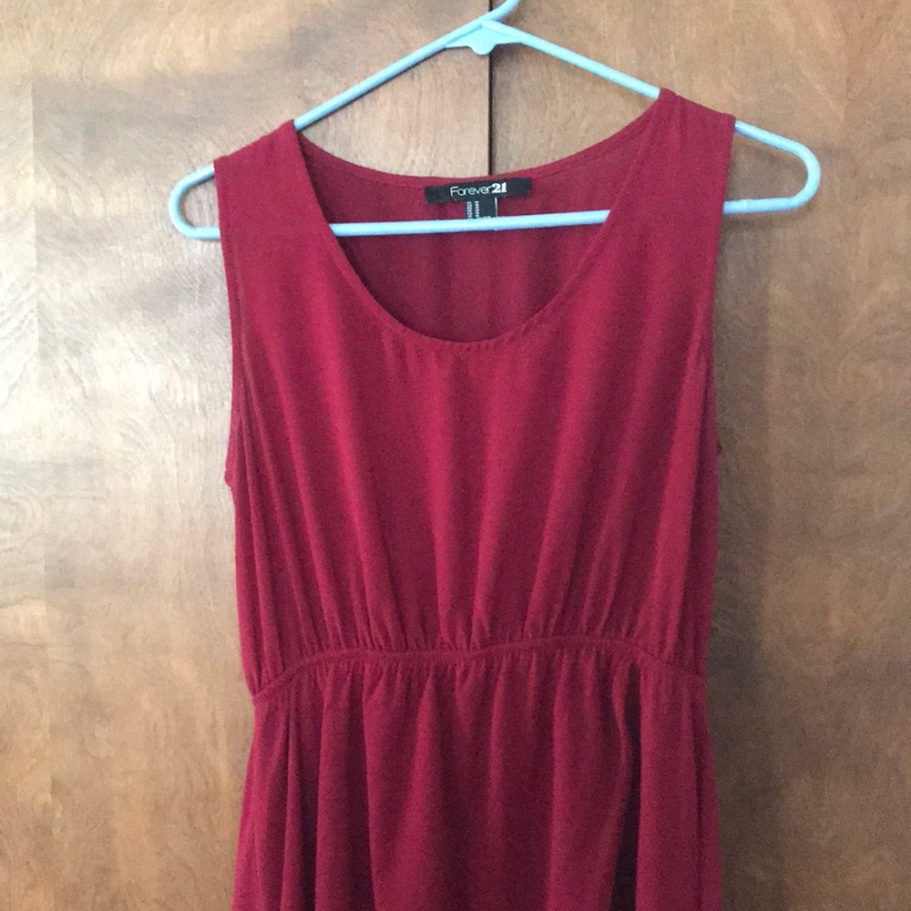 Forever21 Red High-Low Summer Dress